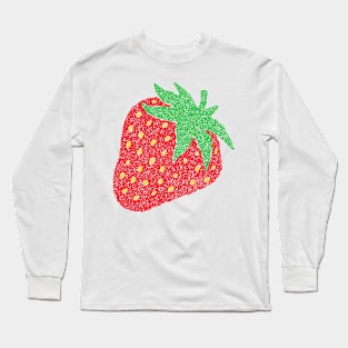 Curly Strawberry In The Garten Long Sleeve T-Shirt